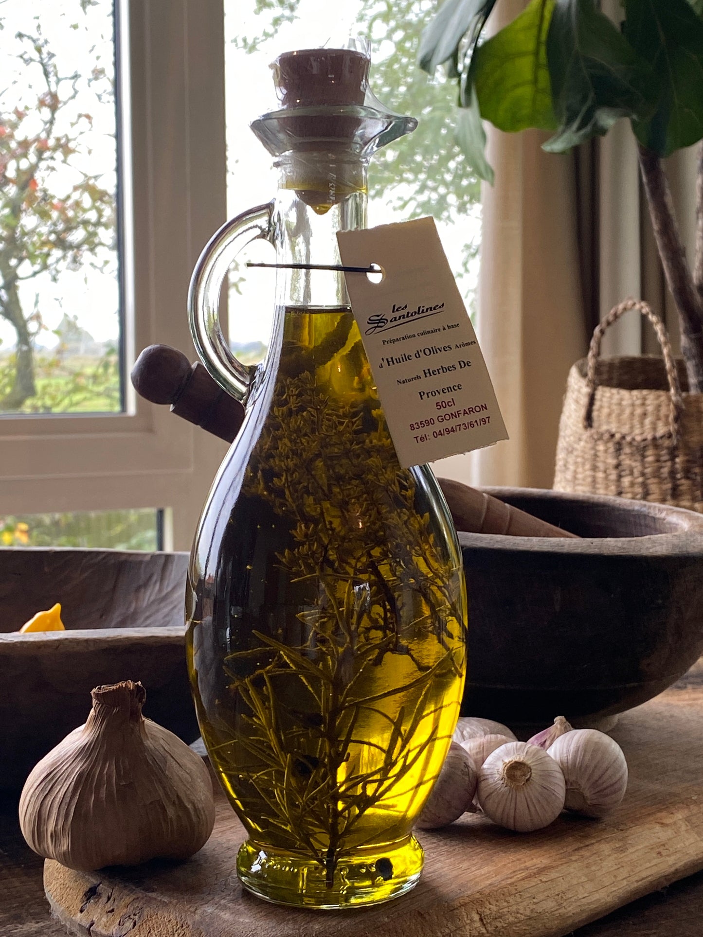 Olivový olej přírodní provensálské bylinky