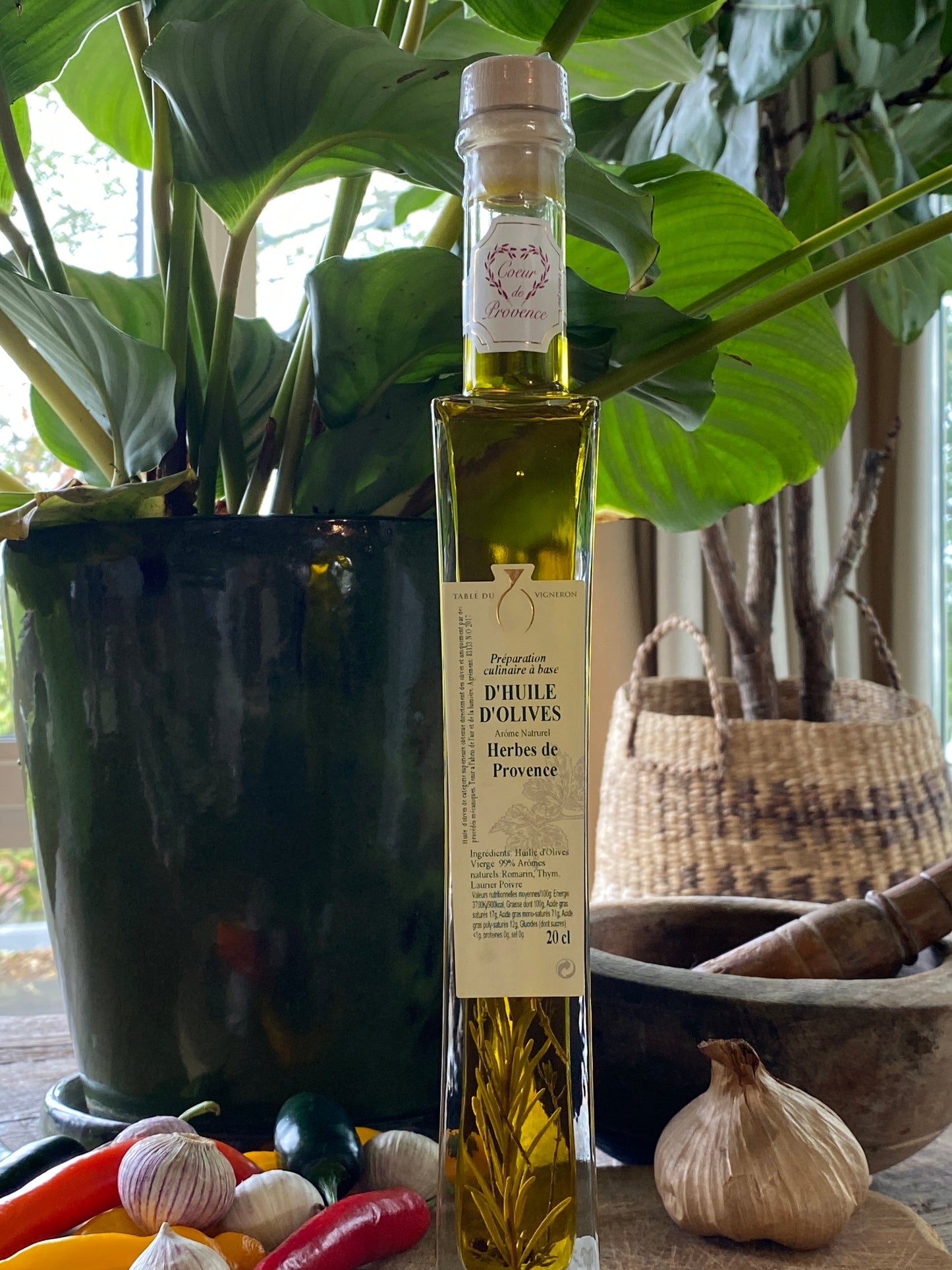 Olivový olej přírodní provensálské bylinky