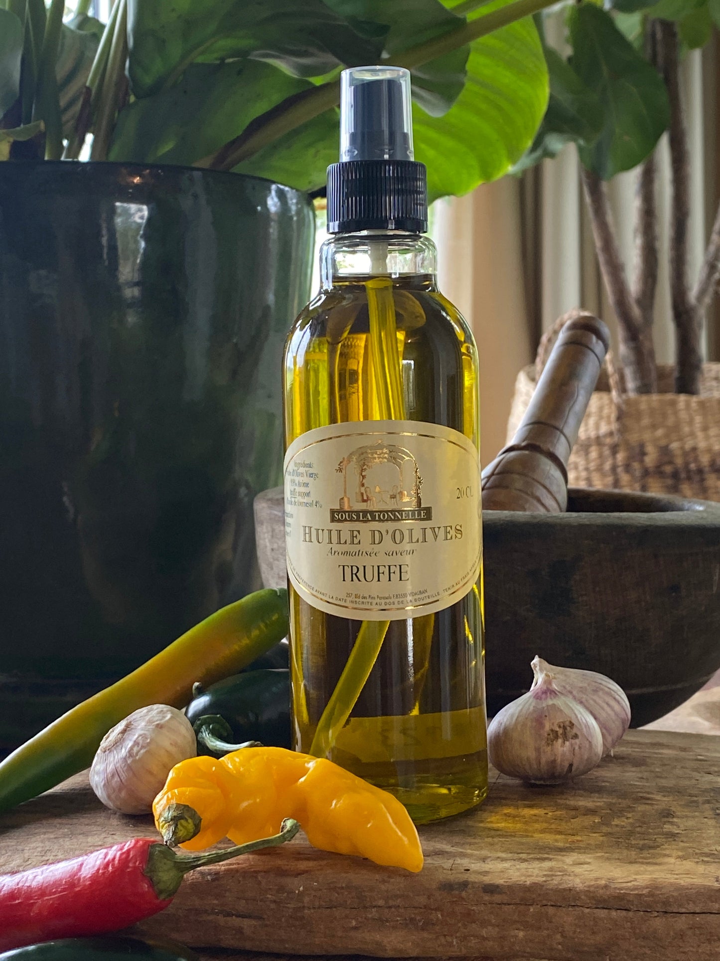 Olivový olej s lanýžovou příchutí
